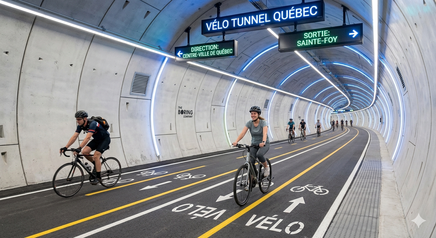 Intérieur du tunnel
